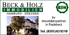 Link zur Homepage von Beck & Holz Immobiien GmbH in Radebeul bei Dresden