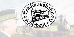 Link zu weiteren Informationen ueber die Schmalspurbahn in Radebeul bei Dresden